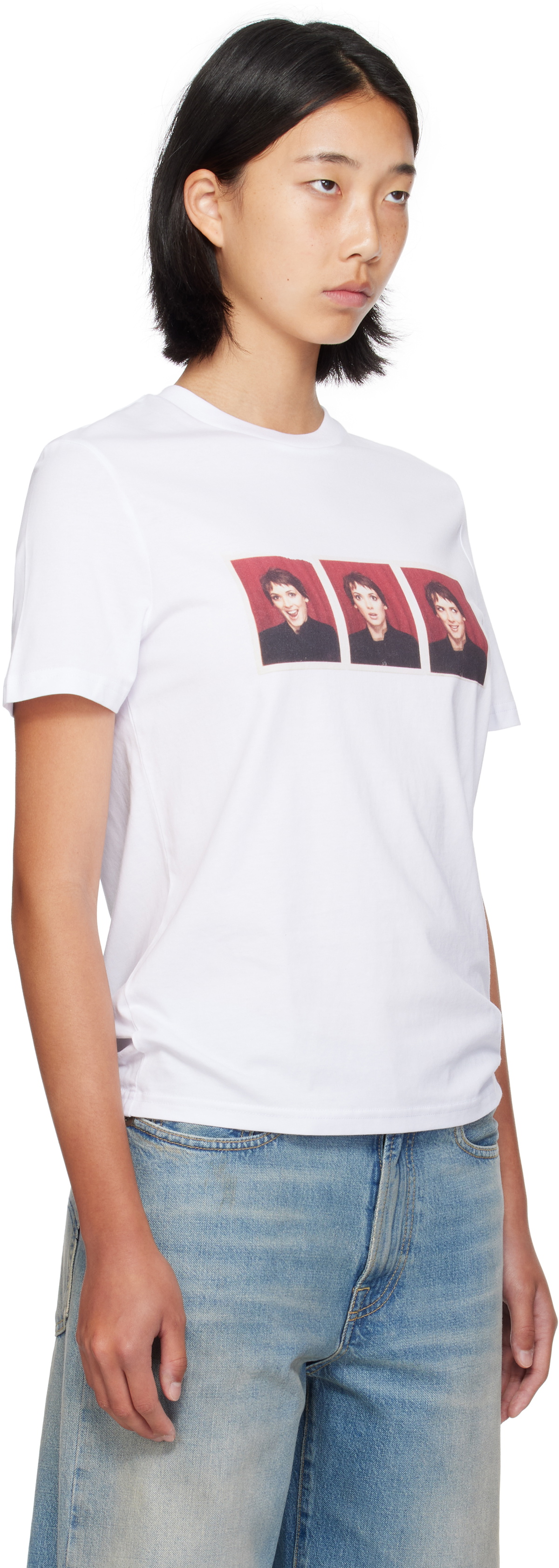 アイデア IDEA WINONA PHOTOBOOTH T-SHIRT Idea: Winona Photobooth T-Shirt (White) | DSMNY E-SHOP