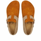 Birkenstock London in Mink/Taupe Suede