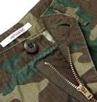 OrSlow - Camouflage-Print Cotton-Ripstop Cargo Trousers - Men - Green