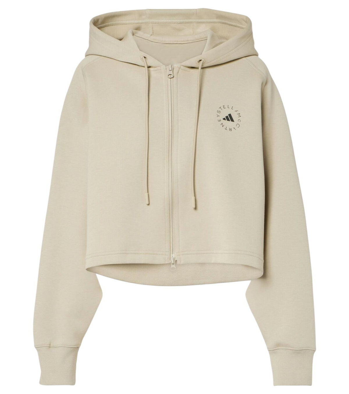 ADIDAS BY STELLA MCCARTNEY - Full Zip Cropped Hoodie adidas