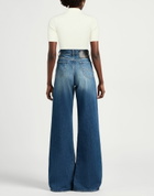 Manila Grace Womens Turtleneck in Off white