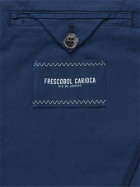 FRESCOBOL CARIOCA - Paulo Unstructured Cotton-Blend Blazer - Blue