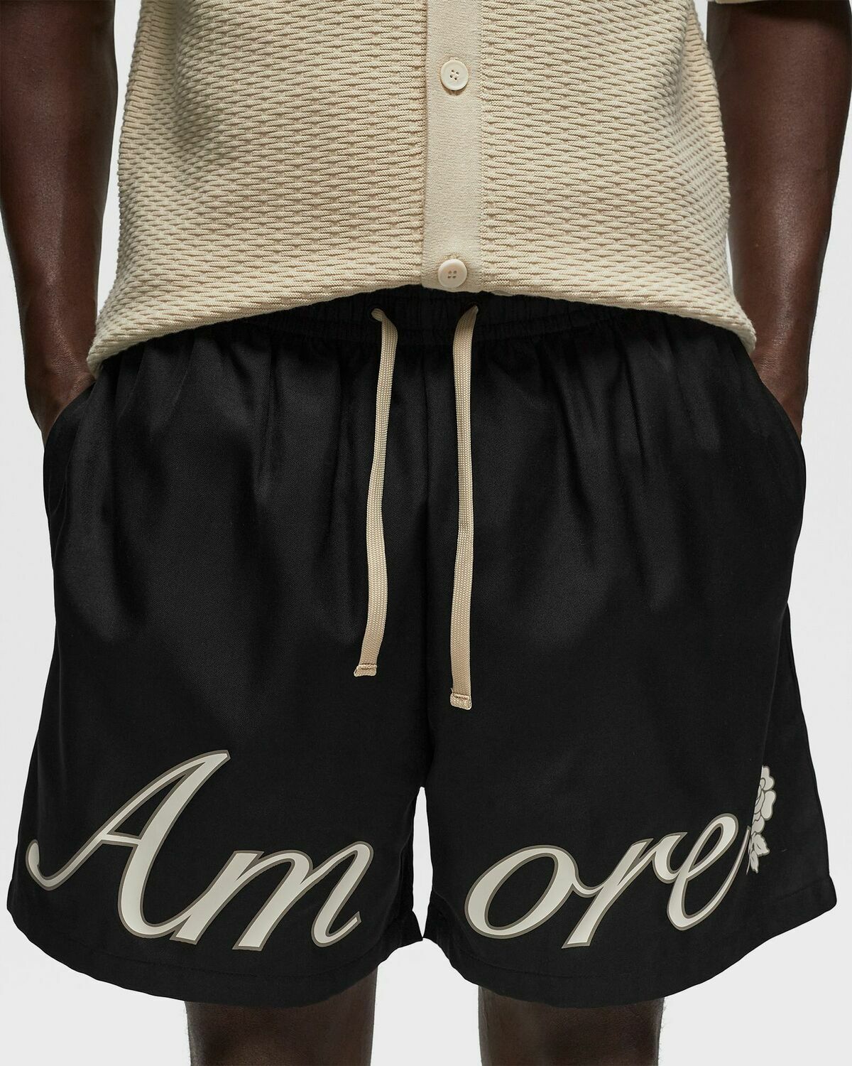 Bstn Brand 24/7 Amore Shorts Black Casual Shorts