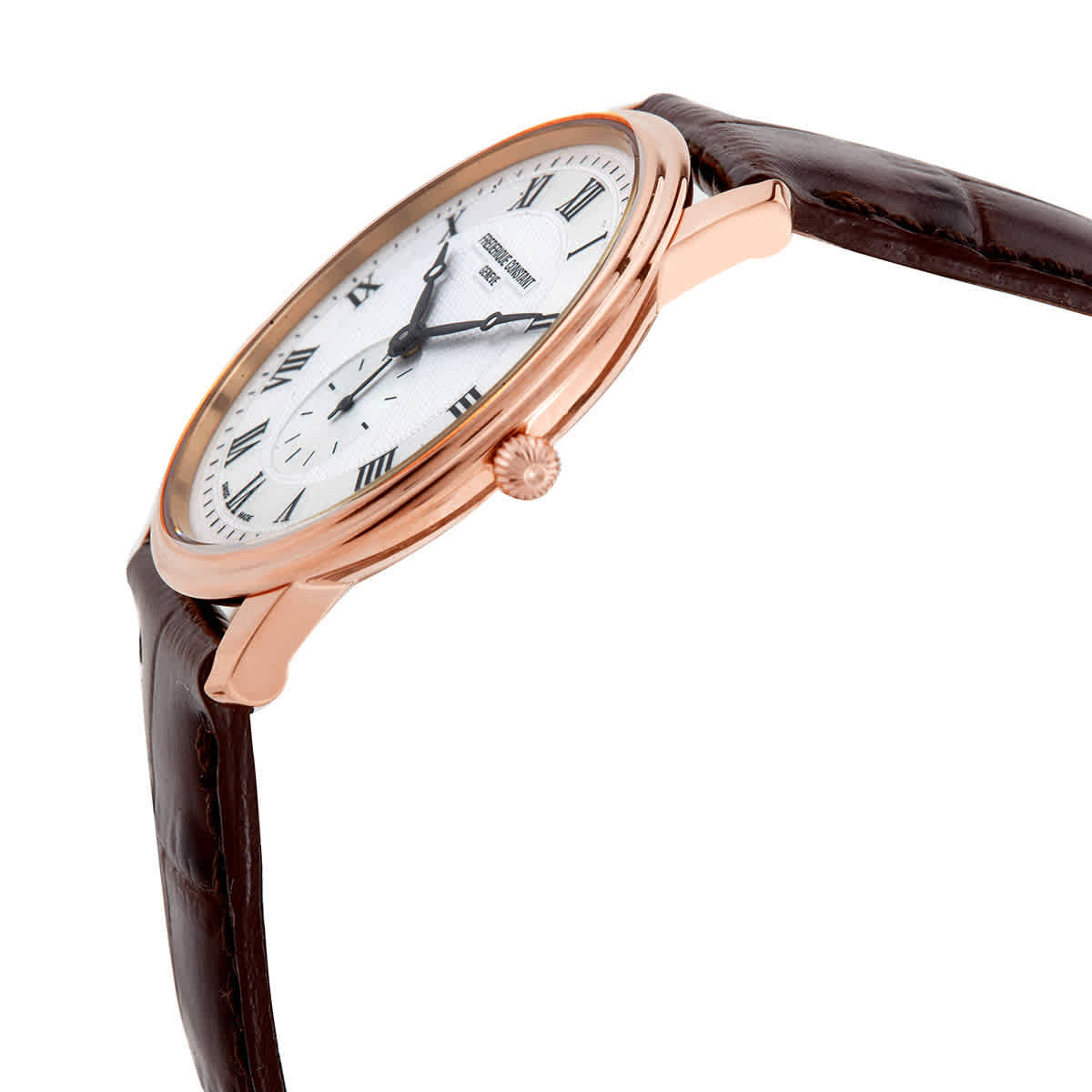 Frederique Constant Quartz Silver Dial Mens Watch FC-235M4S4