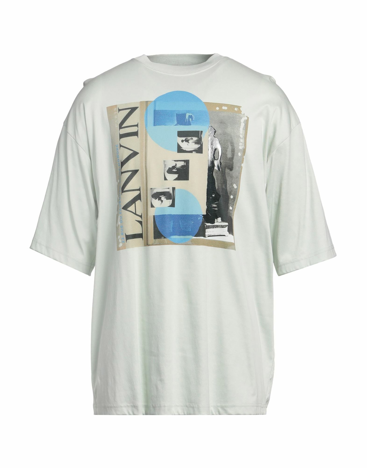 Lanvin Mens T-shirt in Green