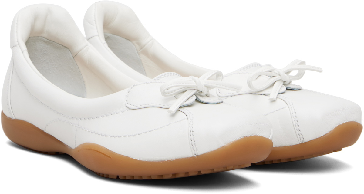 Sandy Liang White Ballerina Sneakers