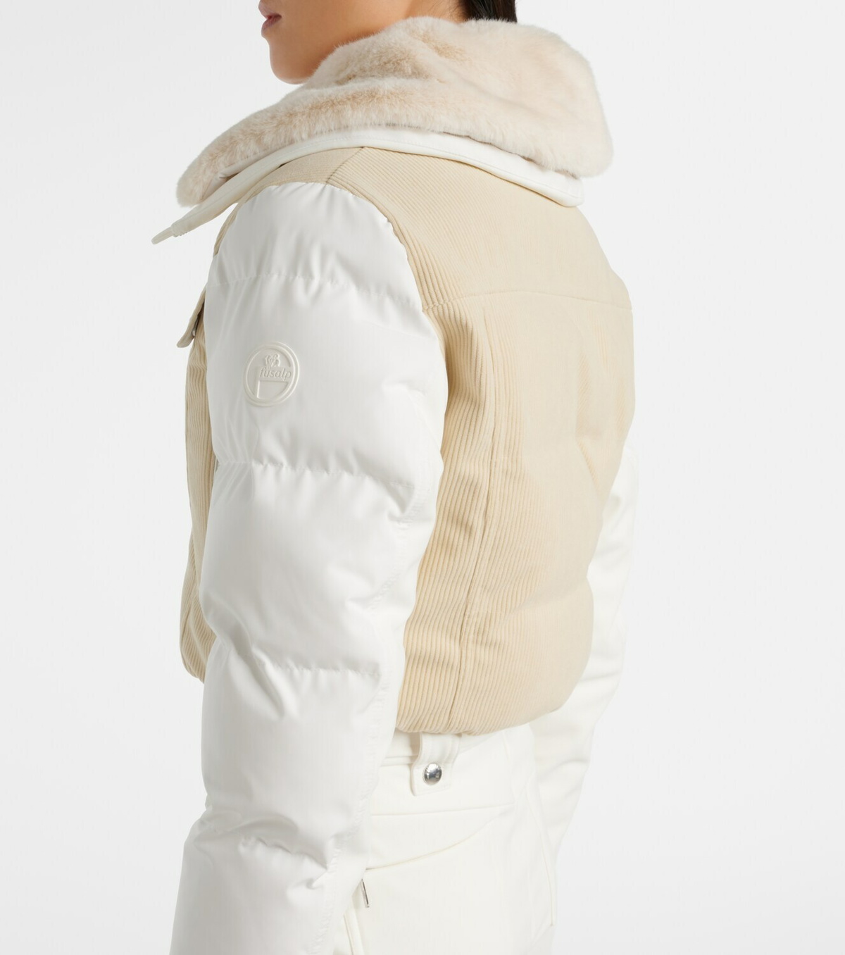 Fusalp Karei corduroy-trimmed ski suit