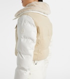 Fusalp Karei corduroy-trimmed ski suit