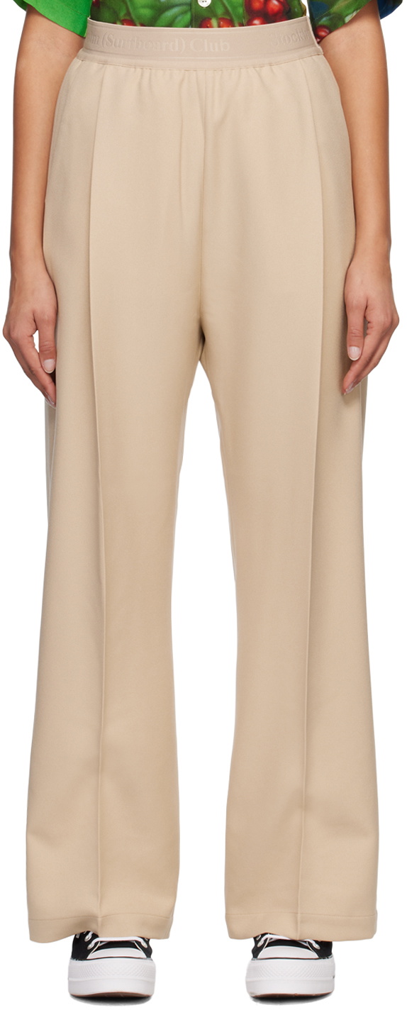 Photo: Stockholm (Surfboard) Club Beige Pleated Trousers