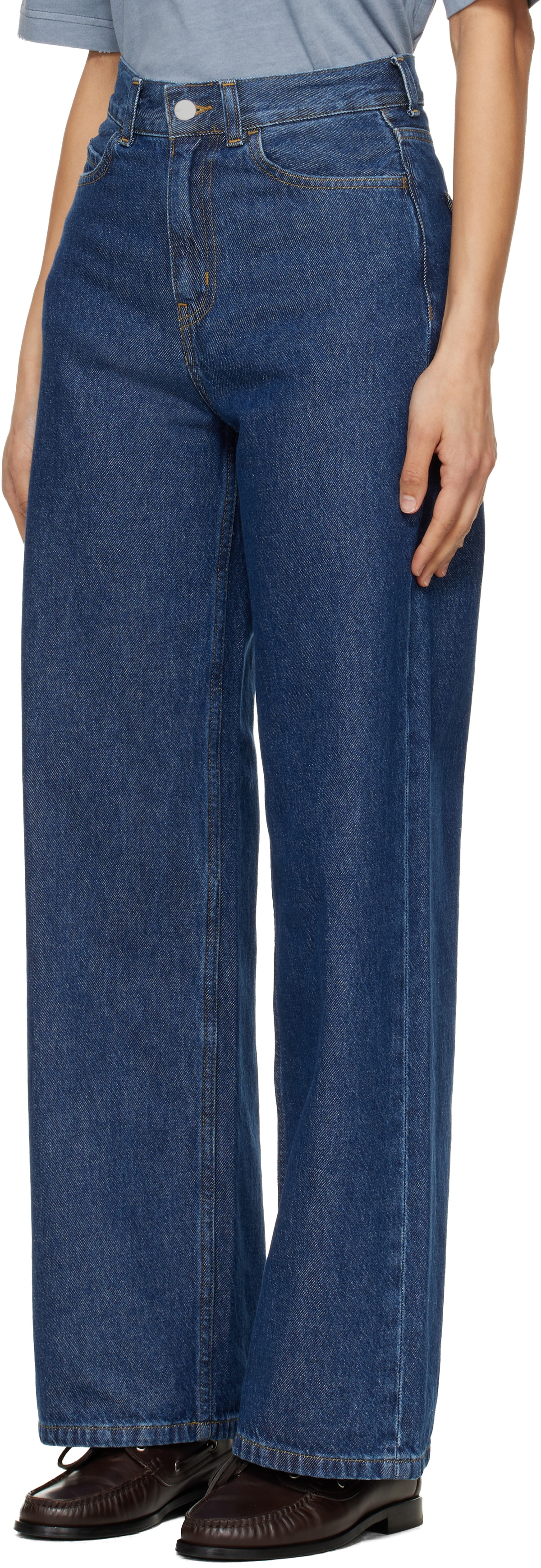 Carhartt Work In Progress Navy Jane Jeans