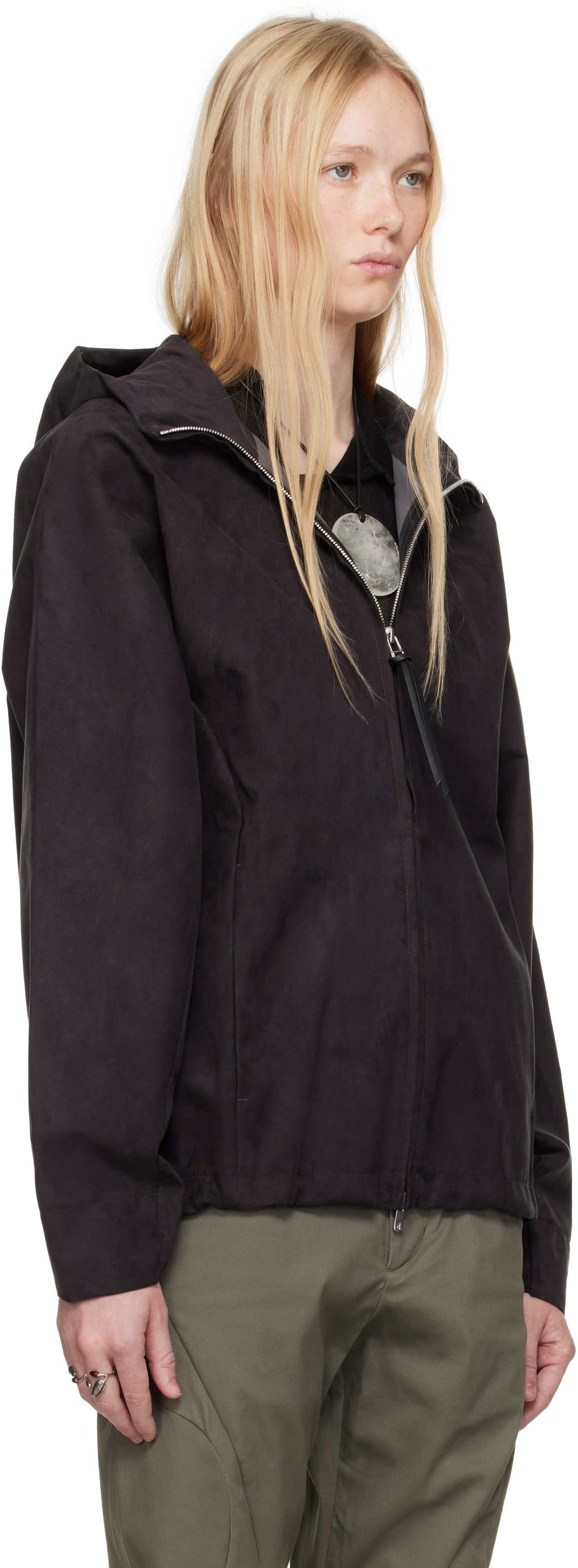 POST ARCHIVE FACTION (PAF) Black 8.0 Center Technical Jacket