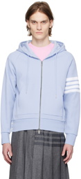 Thom Browne Blue 4-Bar Hoodie