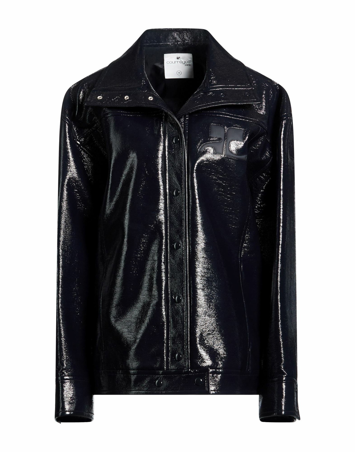 Courrèges Womens Jacket Midnight in Blue