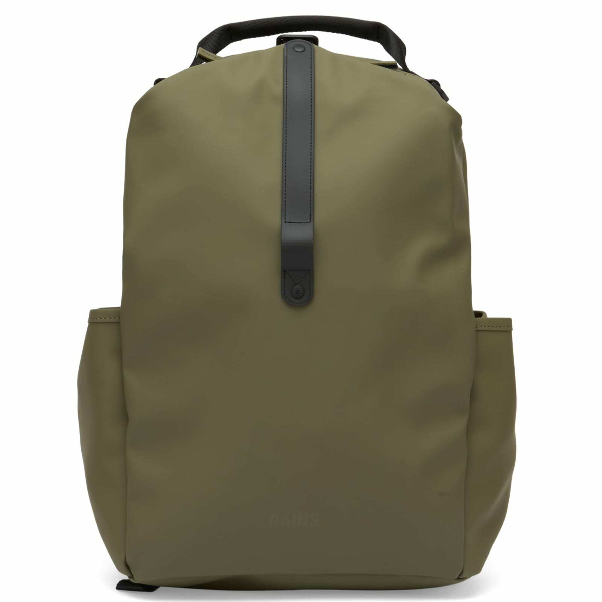 RAINS Clip Front Backpack in Marsh 