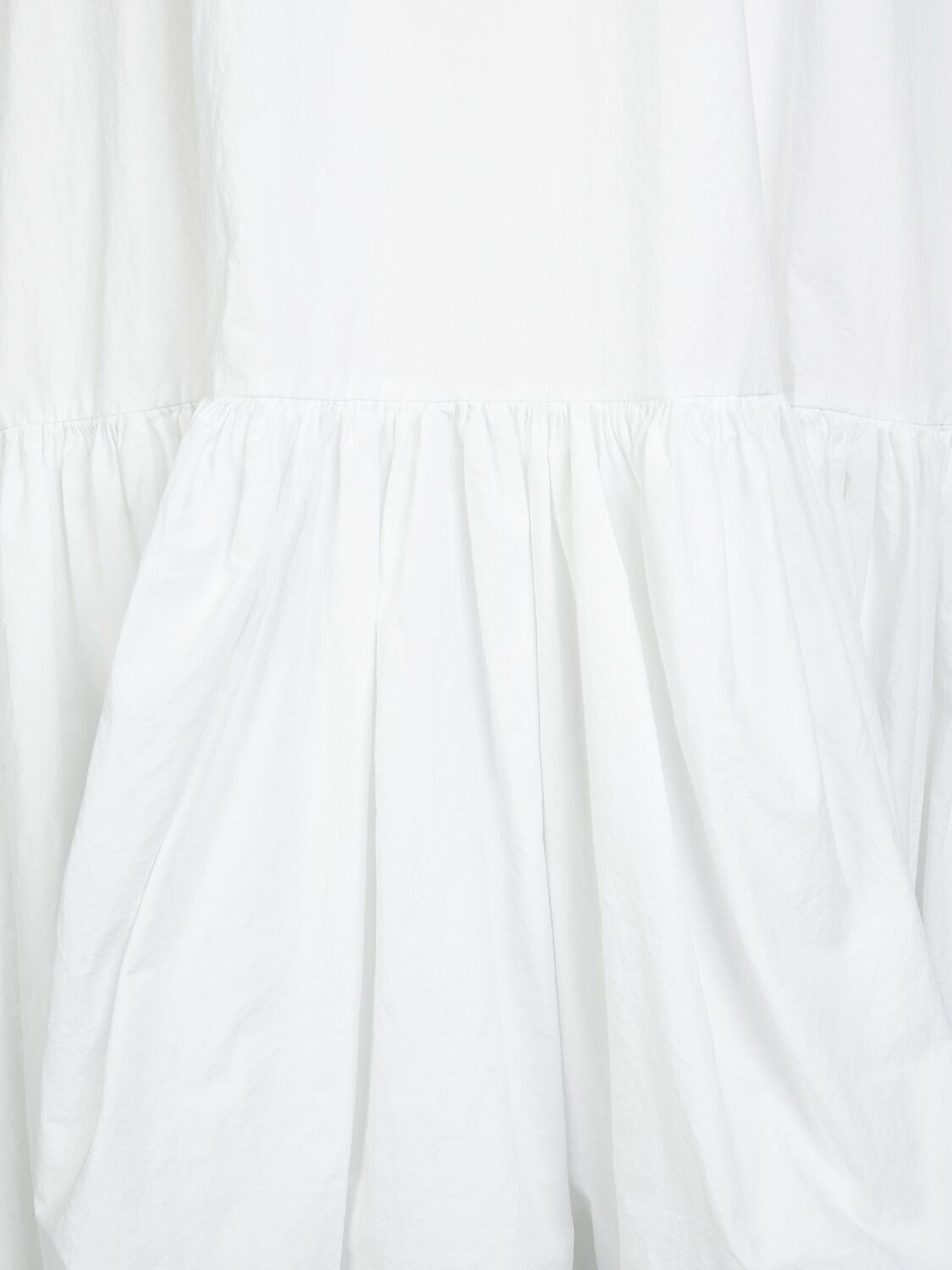 THE ROW Tadao Ruffled Poplin Midi Dress