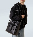 Balenciaga Bel Air leather messenger bag