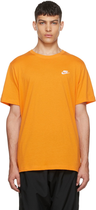 Photo: Nike Orange Cotton T-Shirt