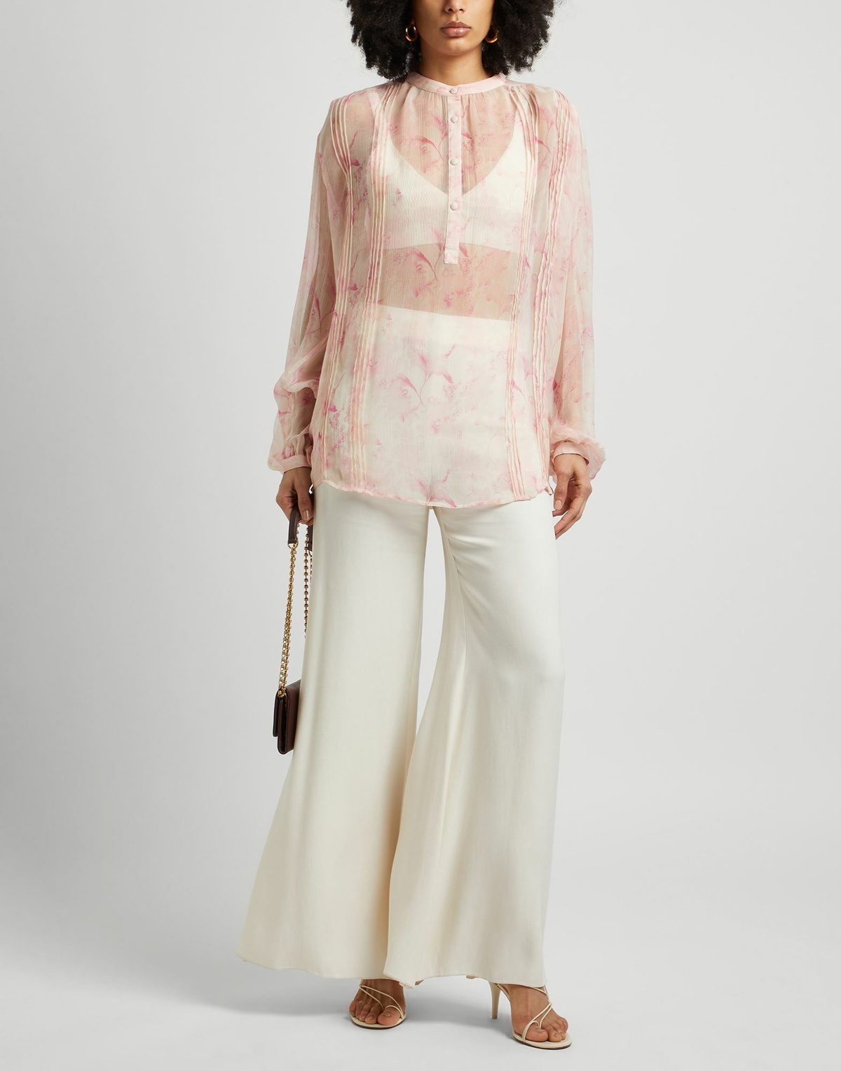 Alessia Santi Womens Top Light in Pink