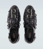Simone Rocha Buckle-detail leather brogues