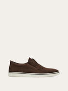 Ferragamo Mens Derby slip-on in Brown
