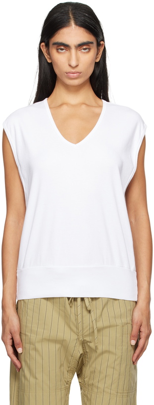 Photo: Gil Rodriguez White Billie Oversized Tank Top