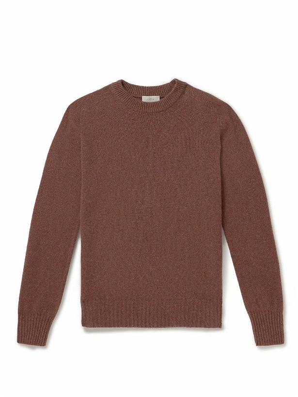 Photo: Altea - Virgin Wool and Cashmere-Blend Sweater - Red