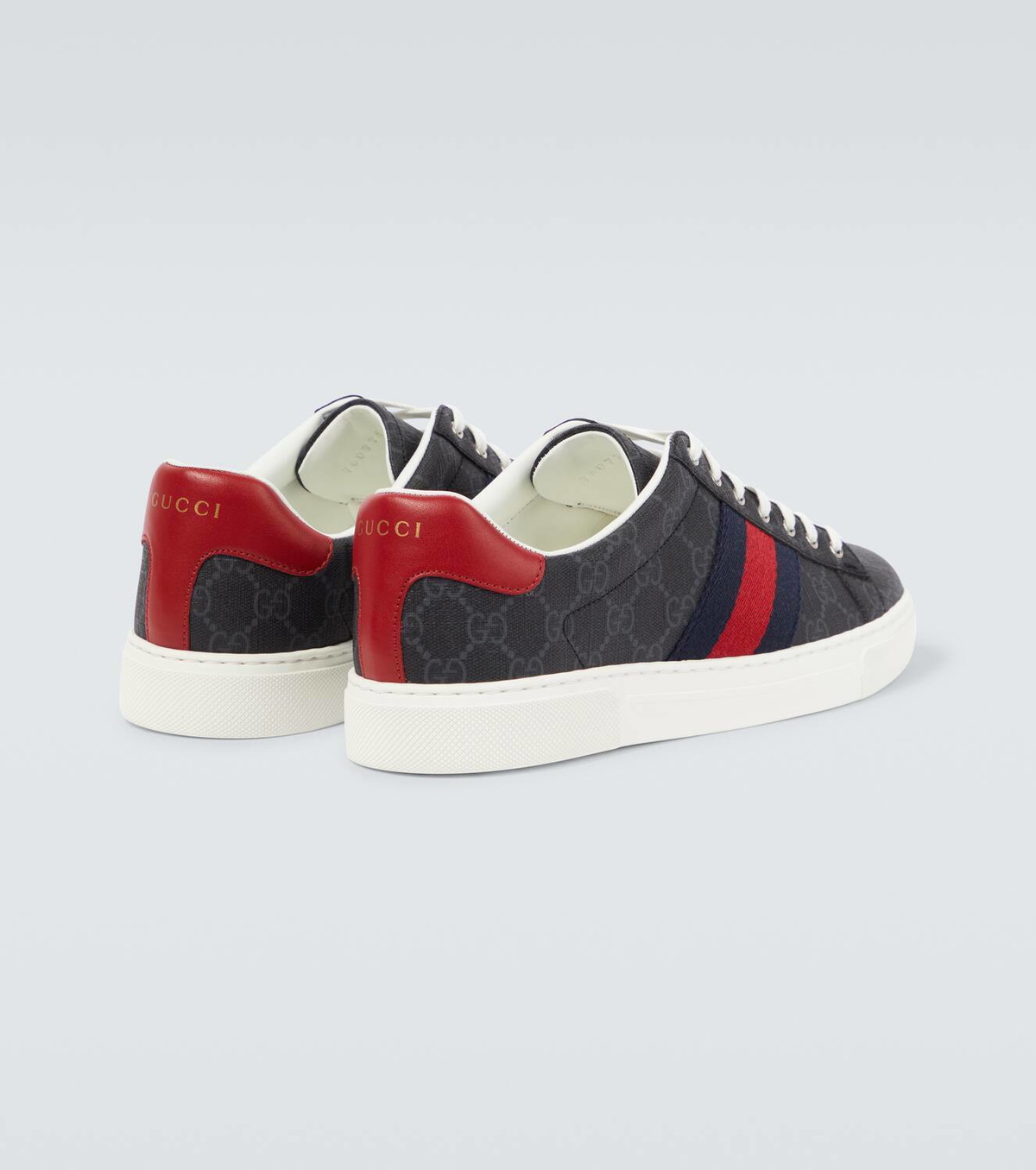【関税&送料込】Gucci Sneaker Ace In Tessuto Gg Gucci Ace Sneakers | Neutrals | FARFETCH JO