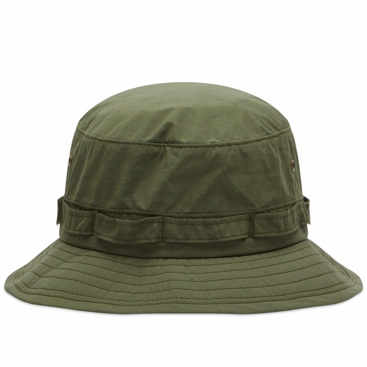 Photo: Beams Plus Men's CORDURA® Jungle Hat in Olive 