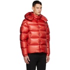 Moncler Red Down Tarnos Jacket