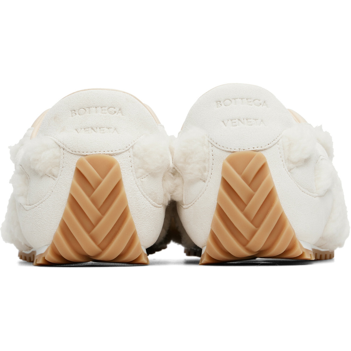 Bottega Veneta Off-White Orbit Flash Sneakers