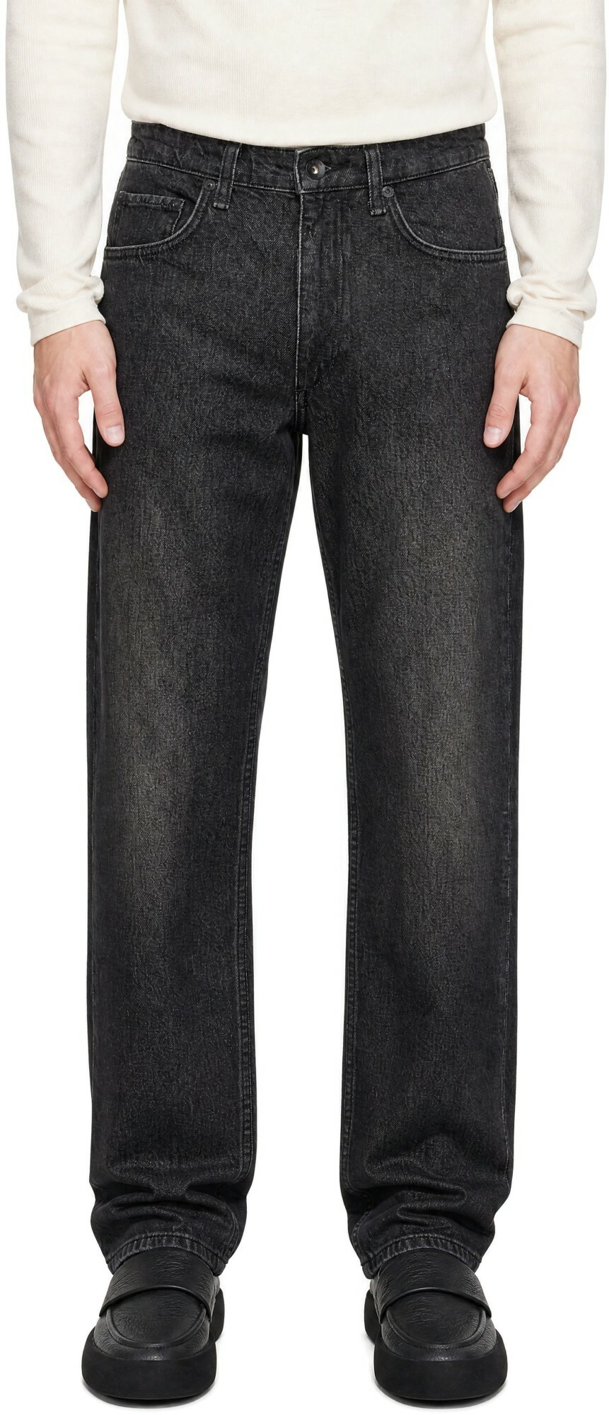 rag & bone Gray Fit 4 Straight Jeans