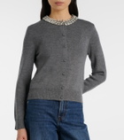 Veronica Beard Daro embellished wool cardigan