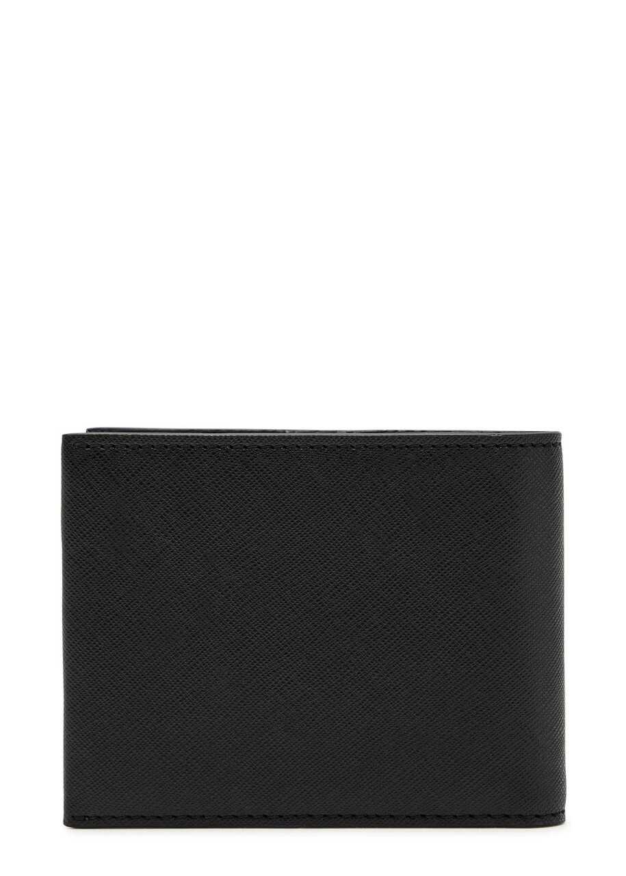 Boss Northon Saffiano Leather Wallet - Black - One Size