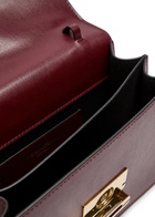 Victoria Beckham Dorian Mini Grained-leather top Handle bag - Burgundy - One Size