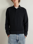 Oliver Spencer - Organic Cotton-Blend Polo Shirt - Blue