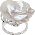 PEARL OCTOPUSS.Y Silver Pearl Paris Baroque Ring