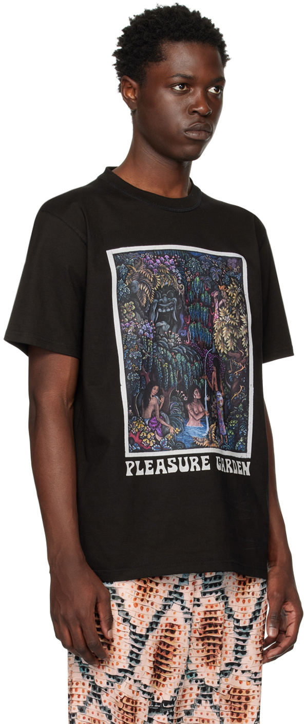 Endless Joy Black Pleasure Garden T-Shirt