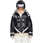 Undercover Black Down Astronaut Puffer Jacket