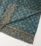 The House of Lyria Tormento printed linen tablecloth