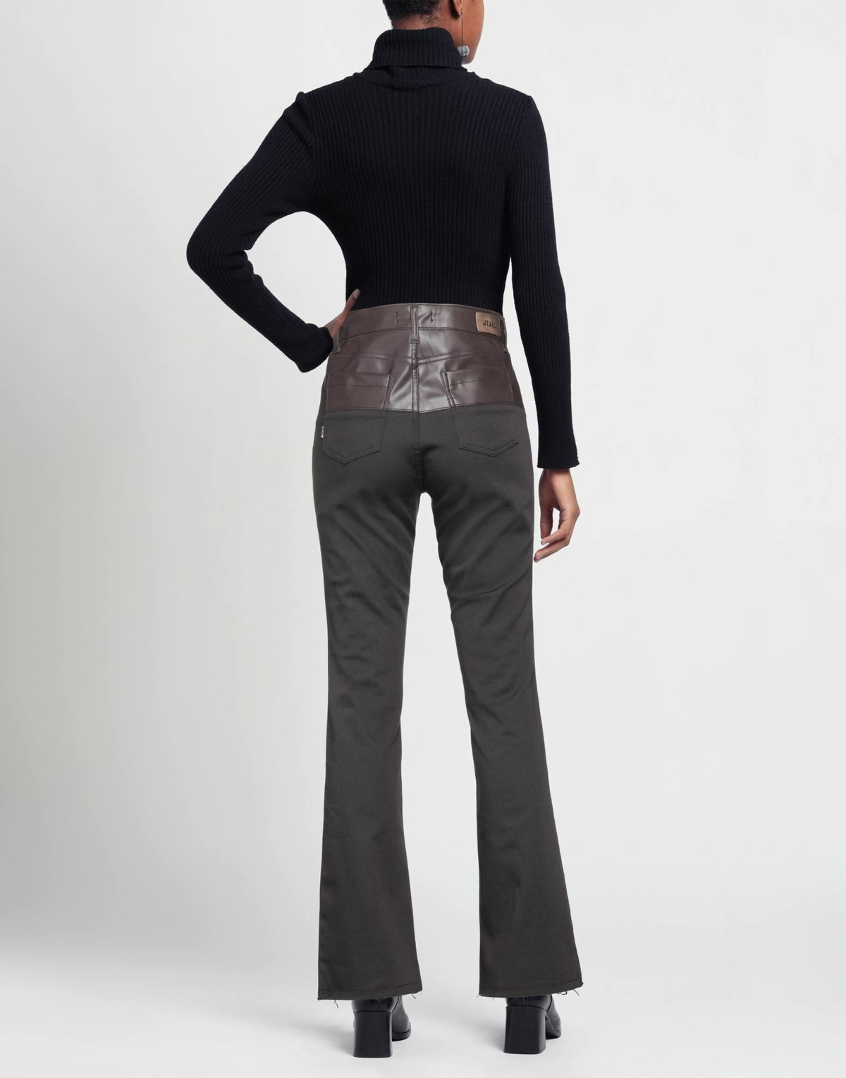 Jijil Womens Pants Dark in Brown