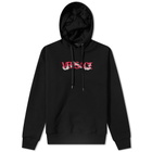Versace Men's Baroque Logo Popover Hoodie in Black