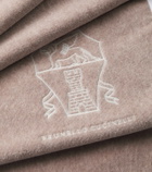 Brunello Cucinelli Logo cotton terry towel