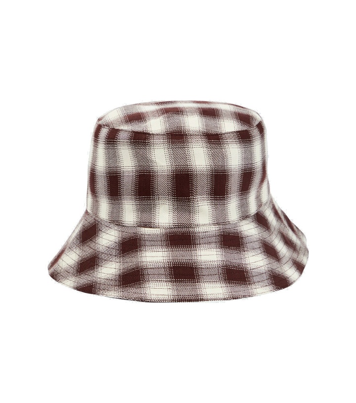 Photo: Bode - Checked bucket hat