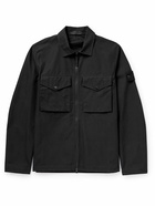 Stone Island - Ghost Cotton-Ventile® Overshirt - Black