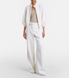 Gabriela Hearst Aluin virgin wool bomber jacket