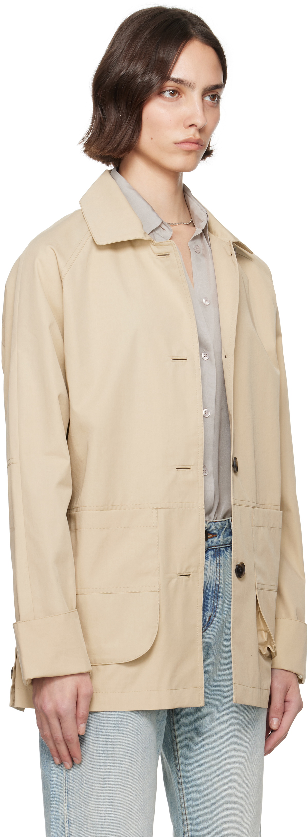 Kallmeyer Beige Lottie Field Jacket