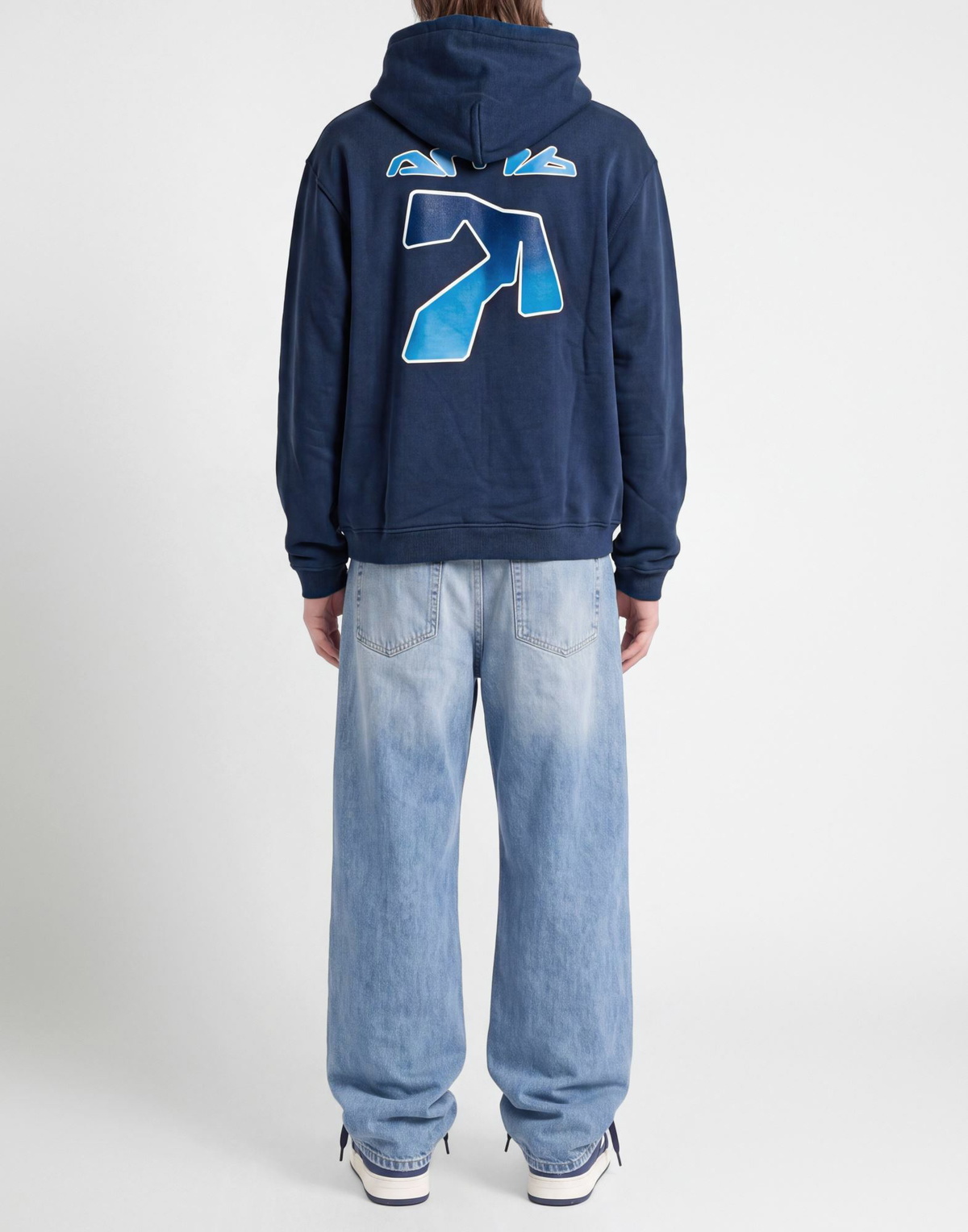 Ambush Mens Sweatshirt in Navy