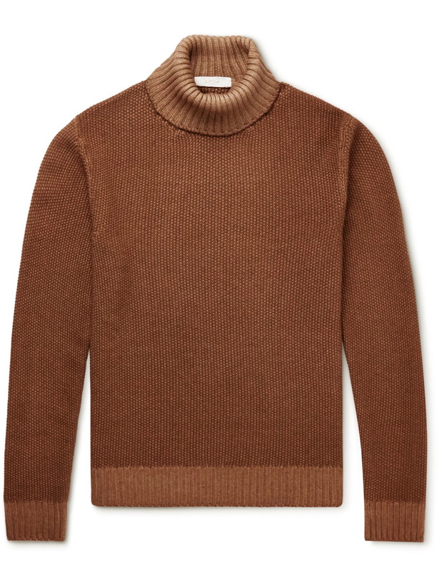 Photo: Altea - Wool Rollneck Sweater - Brown