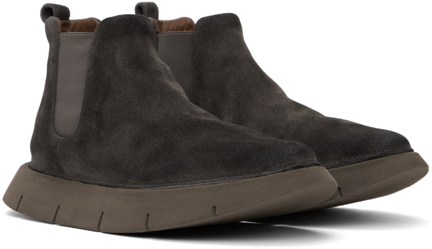 Marsèll Gray Intagliata Beatle Chelsea Boots