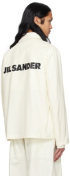 Jil Sander White Lightweight Jacket
